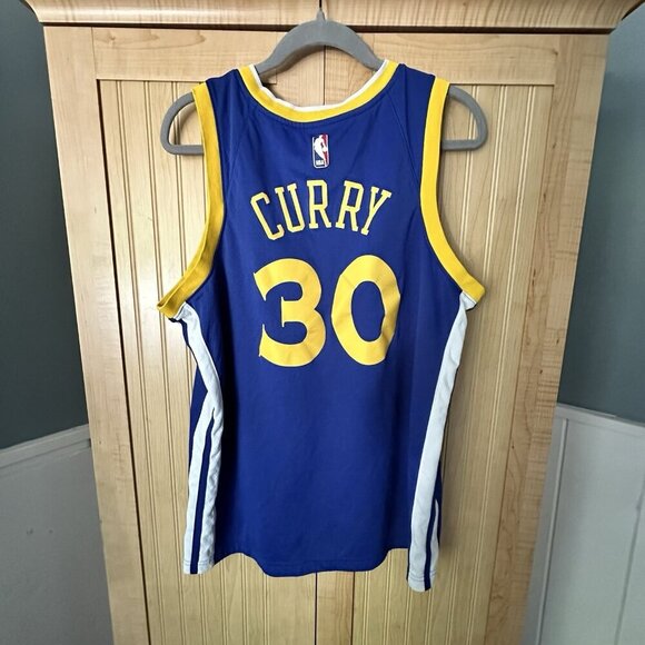 Golden State Warriors Steph Curry Swingman Jersey Icon Edition Men Size Large 48 - Picture 6 of 7